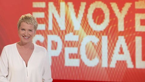 Élise Lucet, présentatrice d’« Envoyé spécial ». © Nathalie Guyon (France 2)